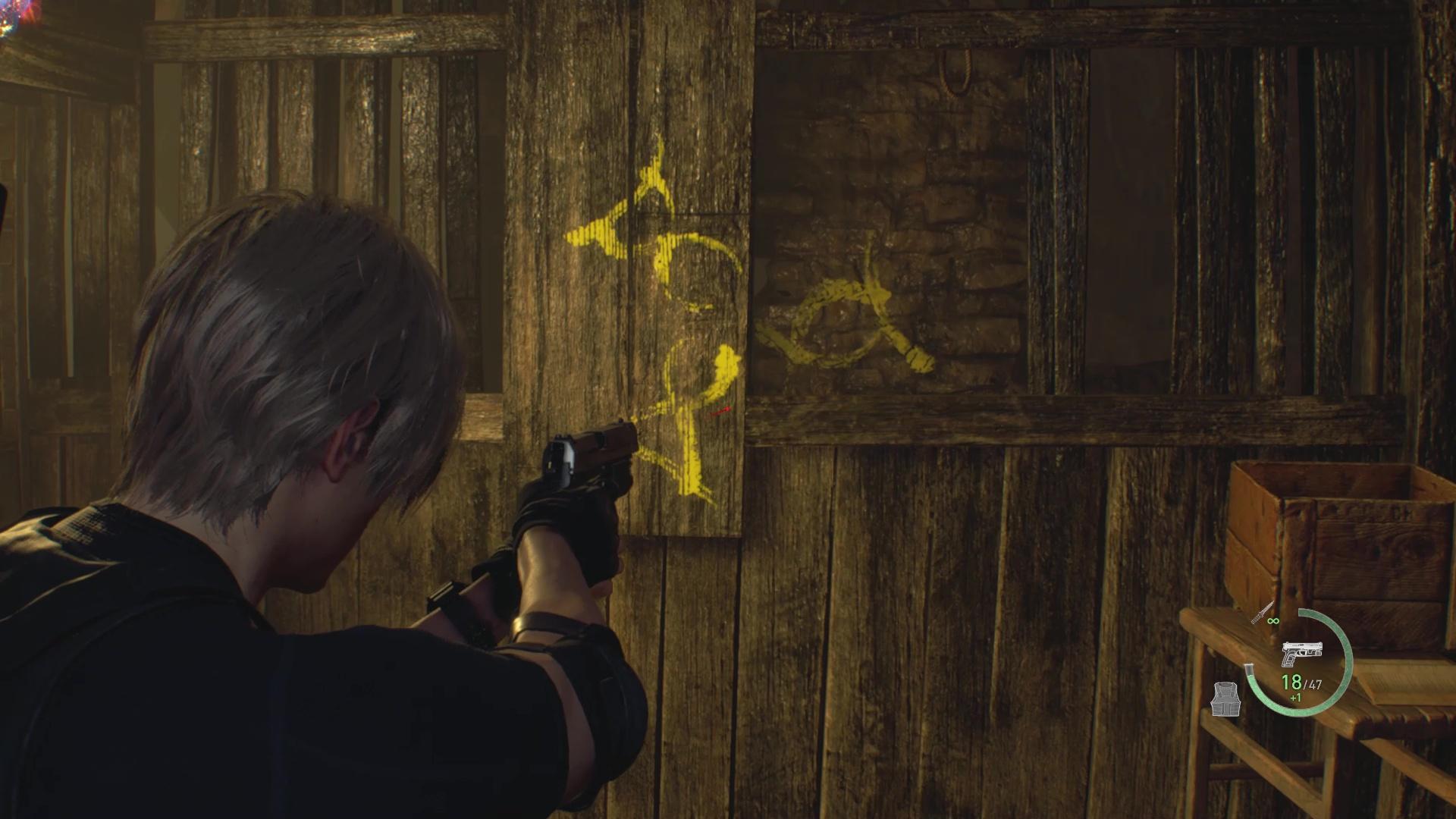 How to solve the Lake Cave Button Puzzles in Resident Evil 4 Remake