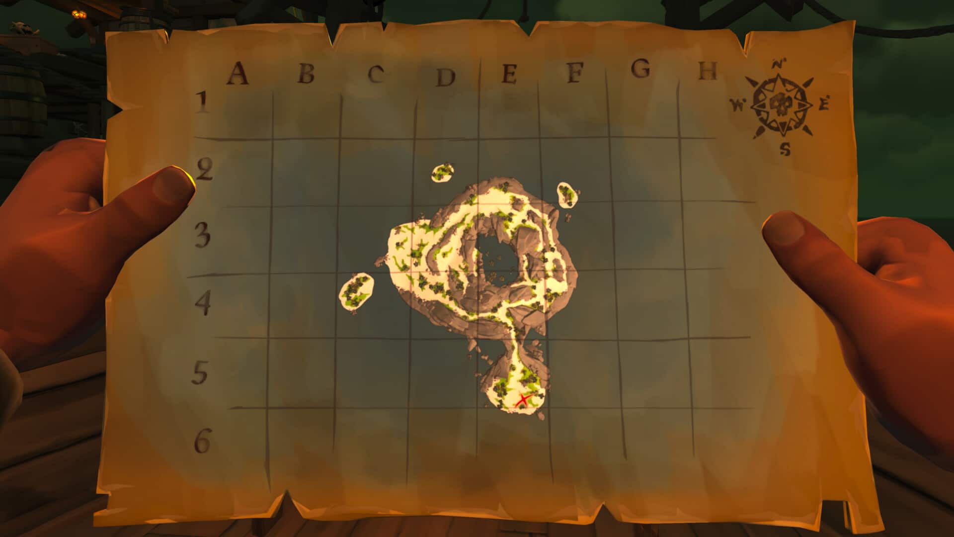 sea of thieves resource map