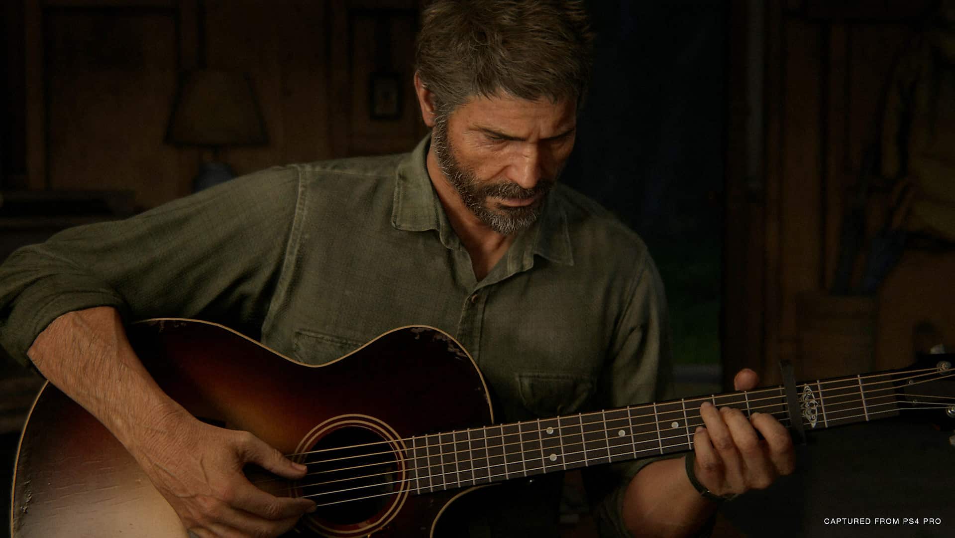 The Last of Us Part II Wyoming museum flashback Ellie Joel dinosaurs space guitar