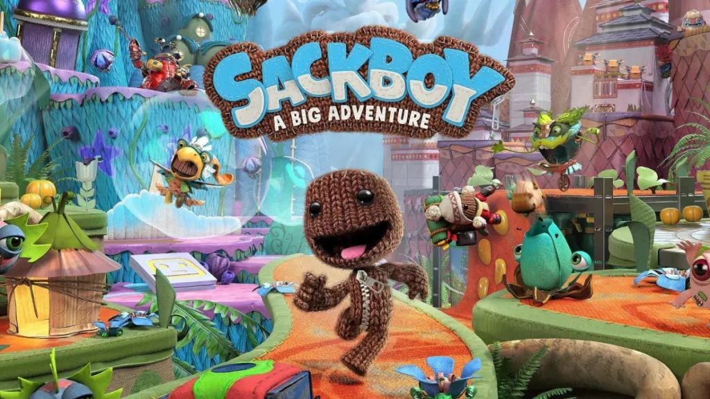 Sackboy: A Big Adventure, Sumo Digital, PlayStation 5, Sony, Deluxe as part of an article about the best games like Astro Bot on PS5.