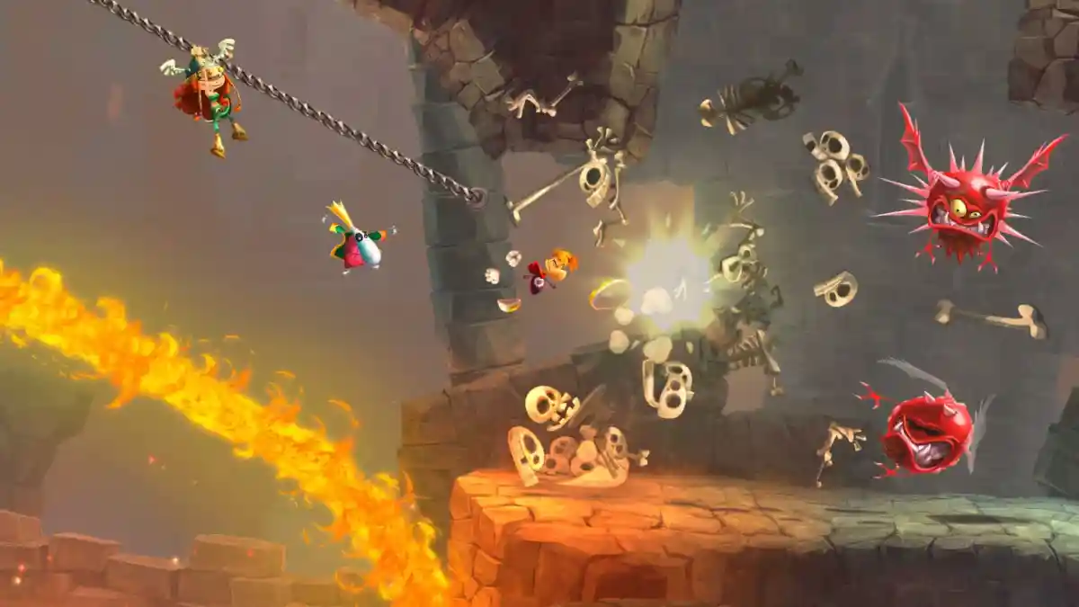Platform game 'Rayman Legends' jumps up level on visuals