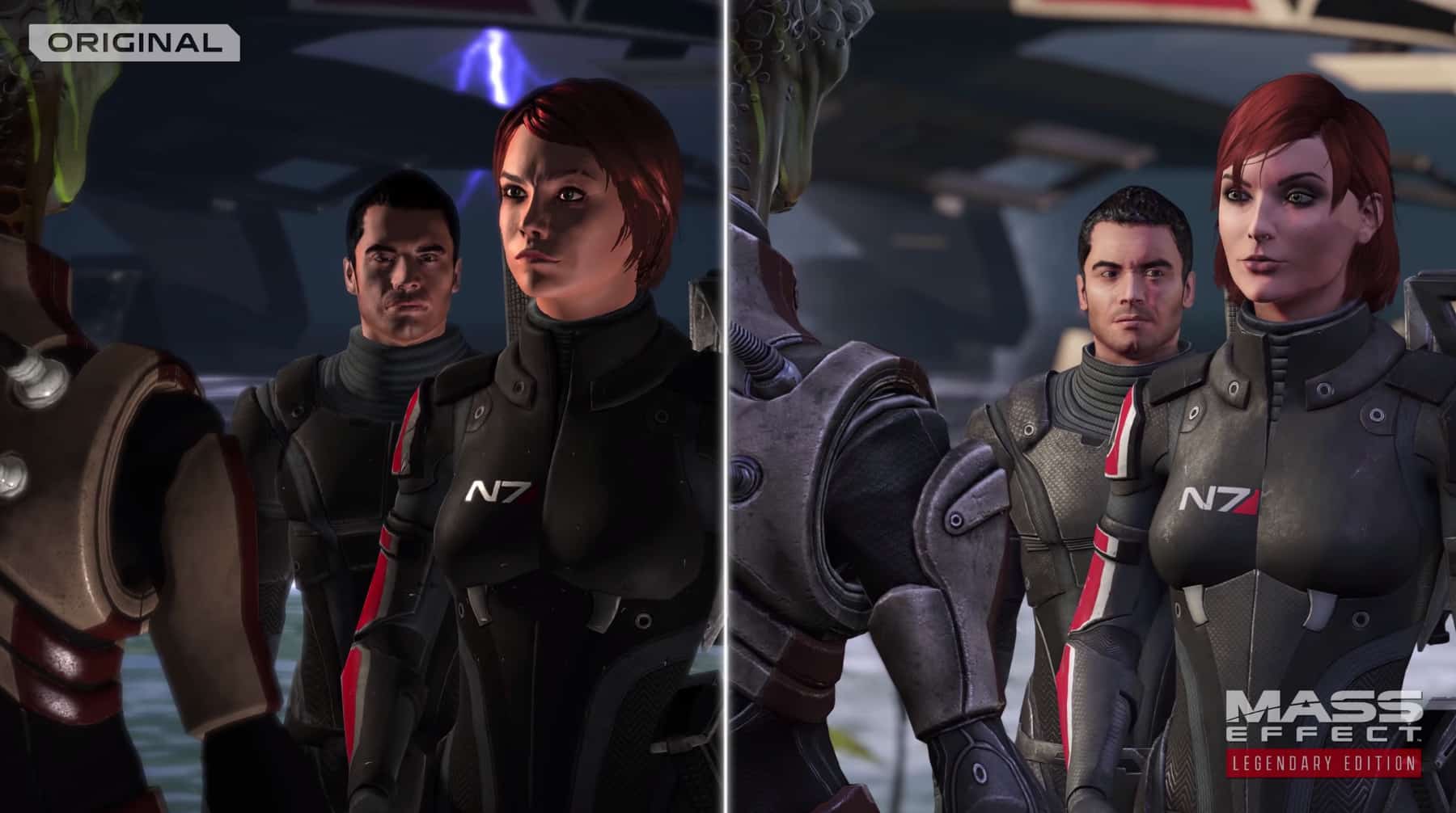 Mass Effect Legendary Edition Comparison Video Released