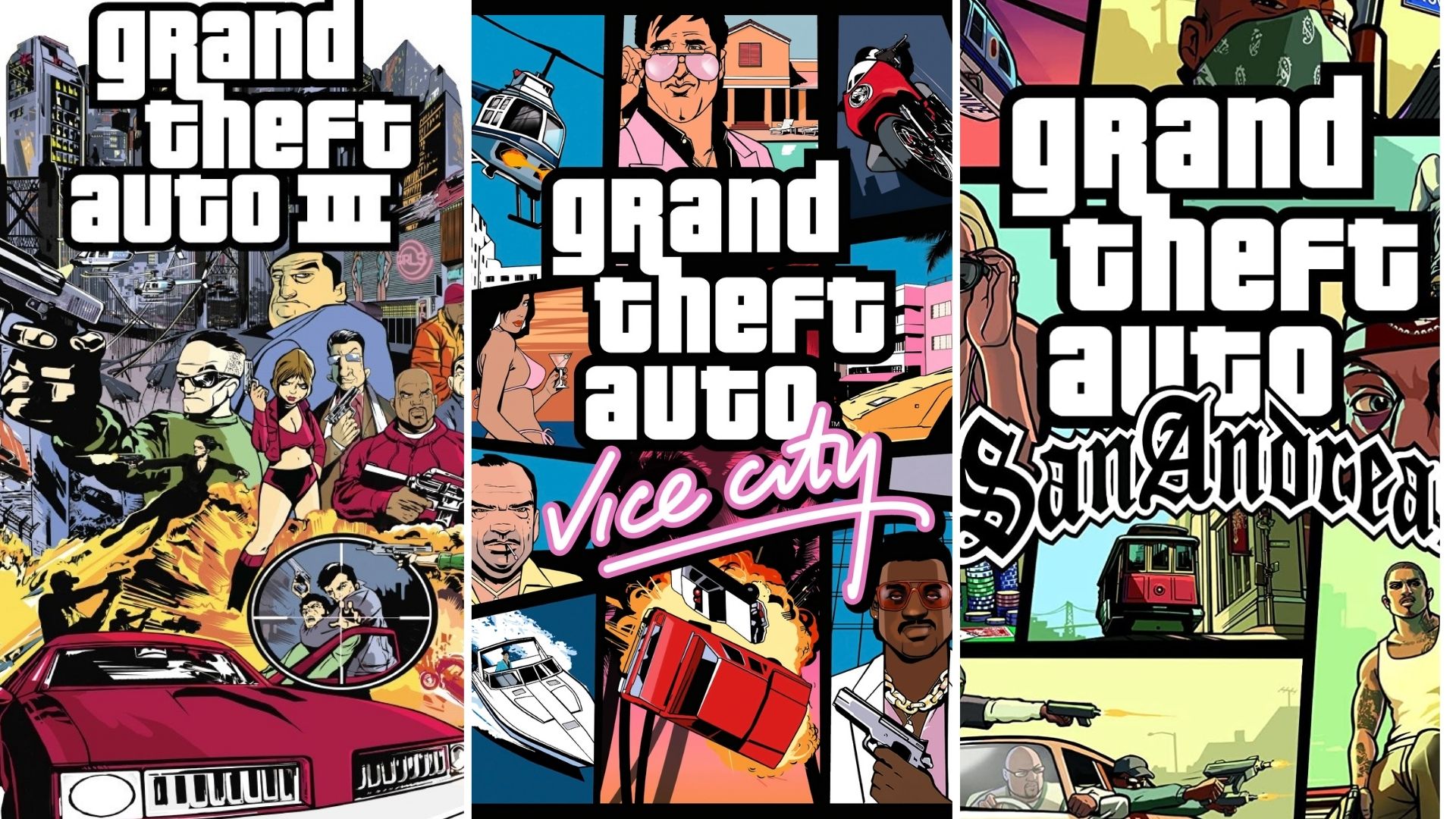 Rockstar Games is removing GTA 3, Vice City, and San Andreas from