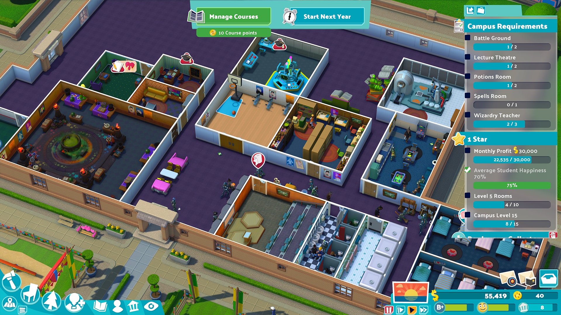 Two Point Campus Review: Accessible College-Building Management Sim