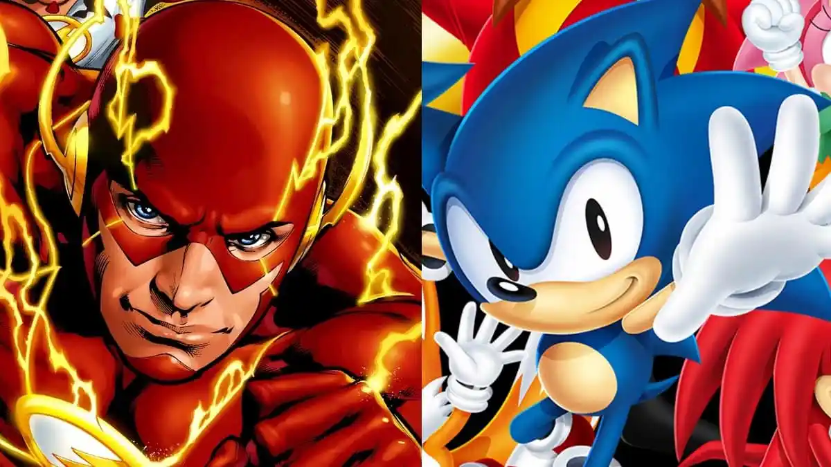 Who Is Faster: Sonic the Flash,
