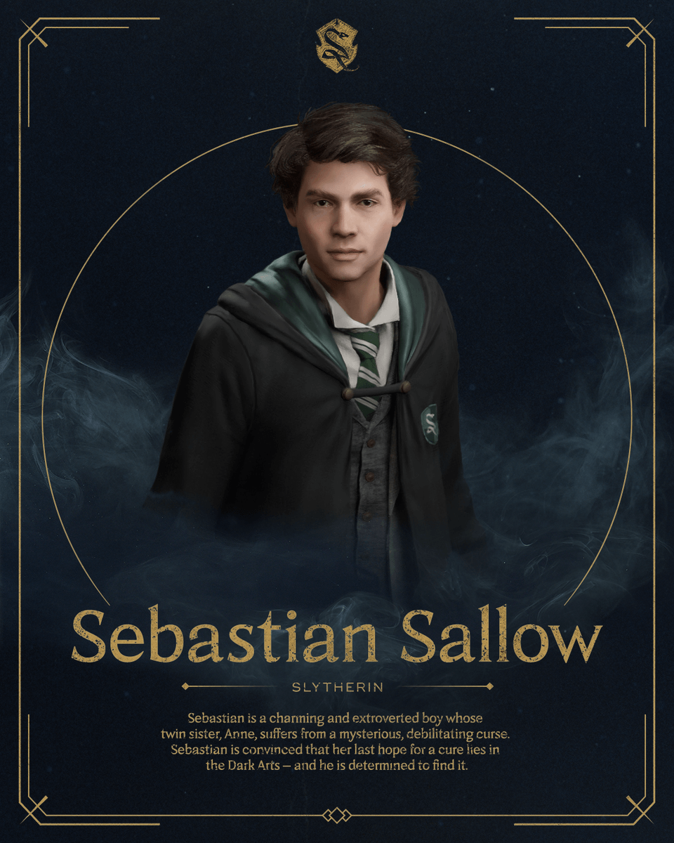 All Characters In Hogwarts Legacy 2024   Sebastian Sallow 