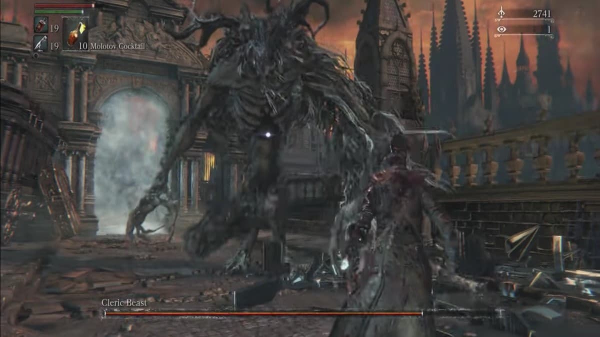 Here S The Best Bloodborne Boss Order All Bosses In Game   Bloodborne Boss Cleric Beast 2 