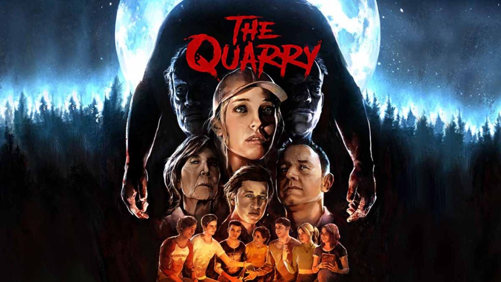 The main cast of The Quarry assembled on its key art