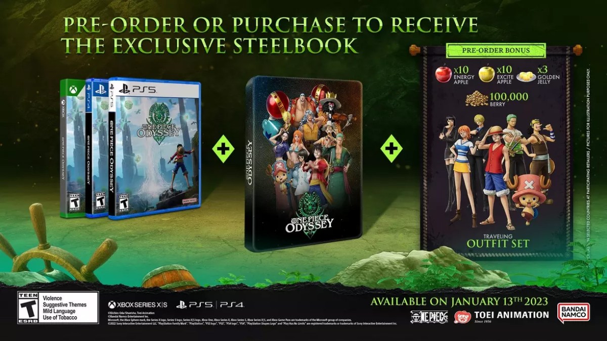 What Are the Preorder Bonuses for One Piece Odyssey?