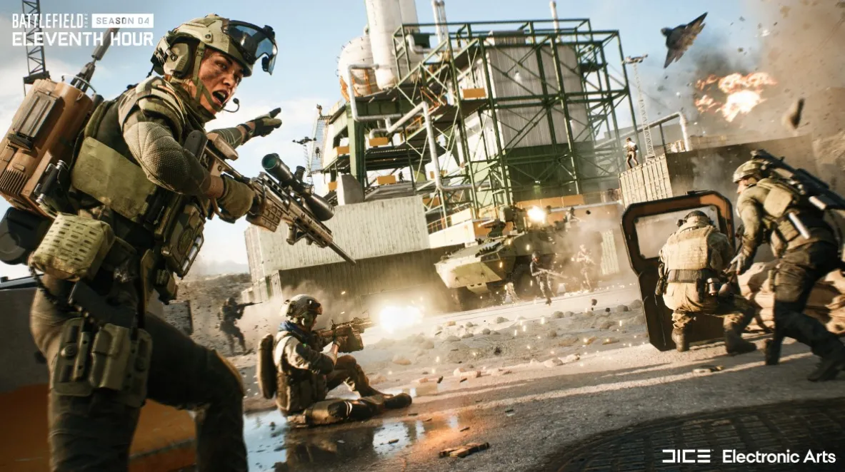 Battlefield 2042's fourth season, Eleventh Hour, brings a new map