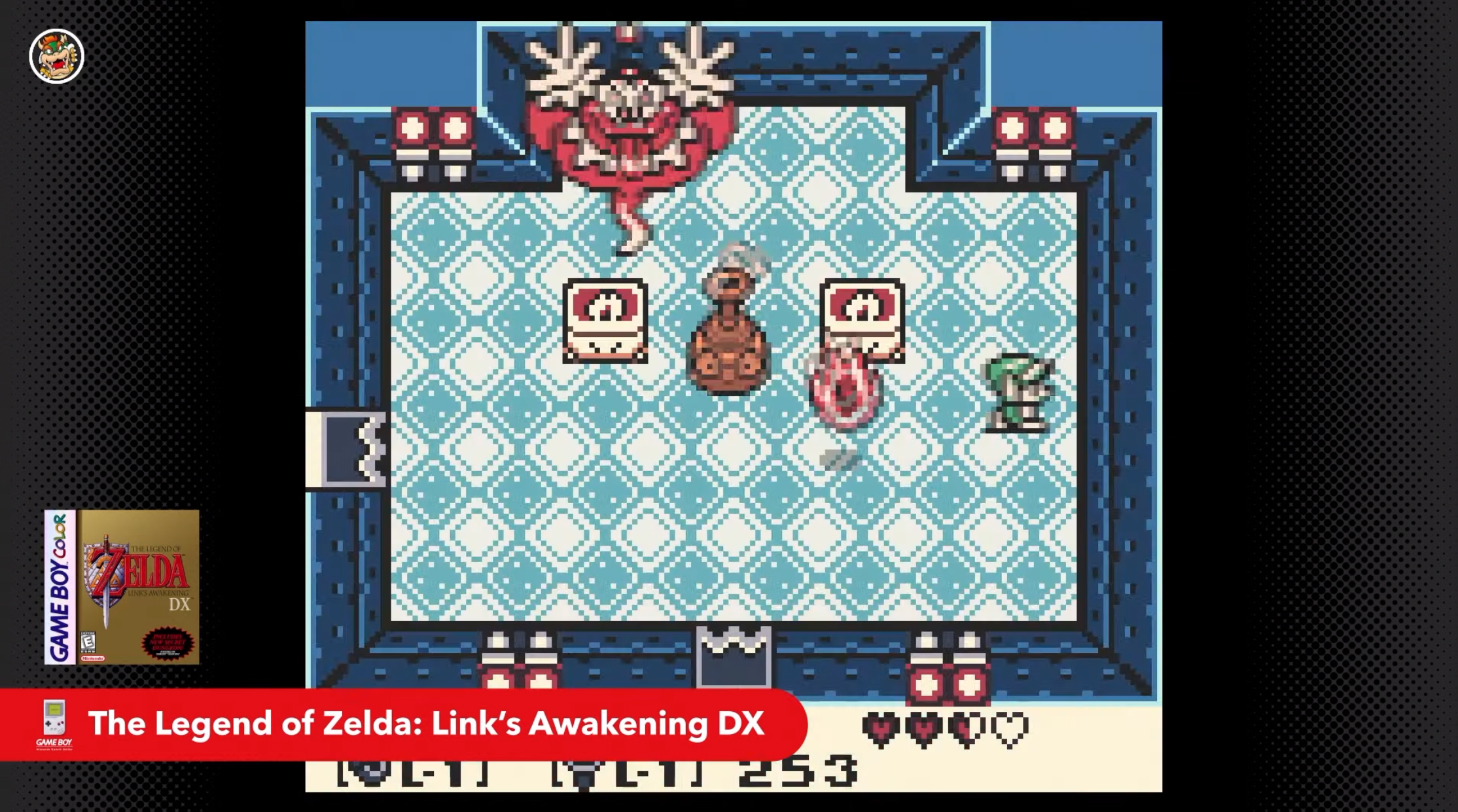GameBoy Color game - The Legend of Zelda: Link's Awakening DX