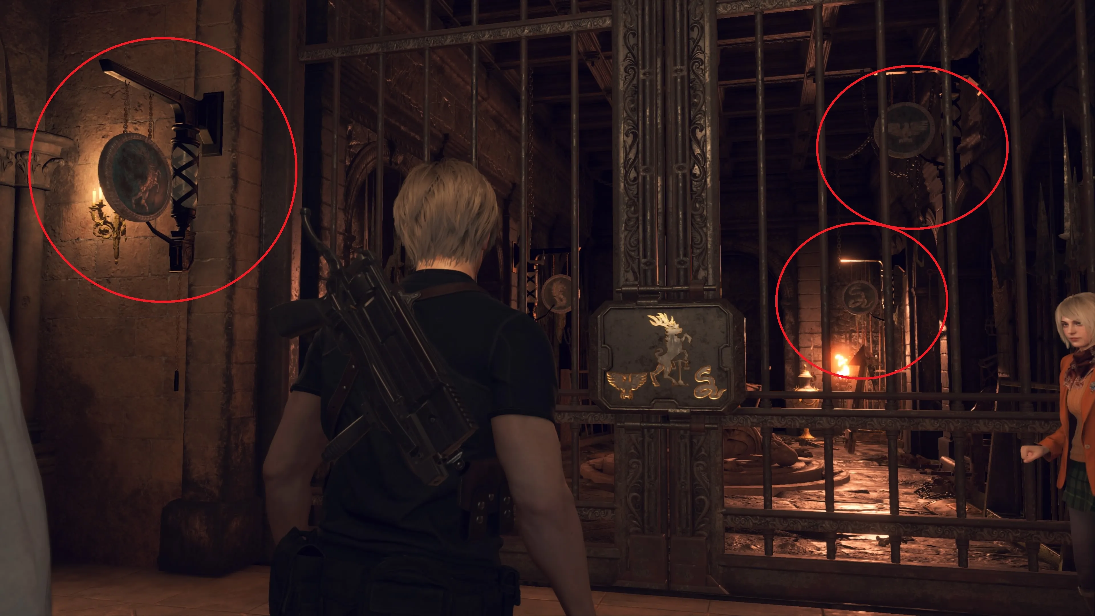 Resident Evil 4 Remake Treasury Swords Puzzle Solution