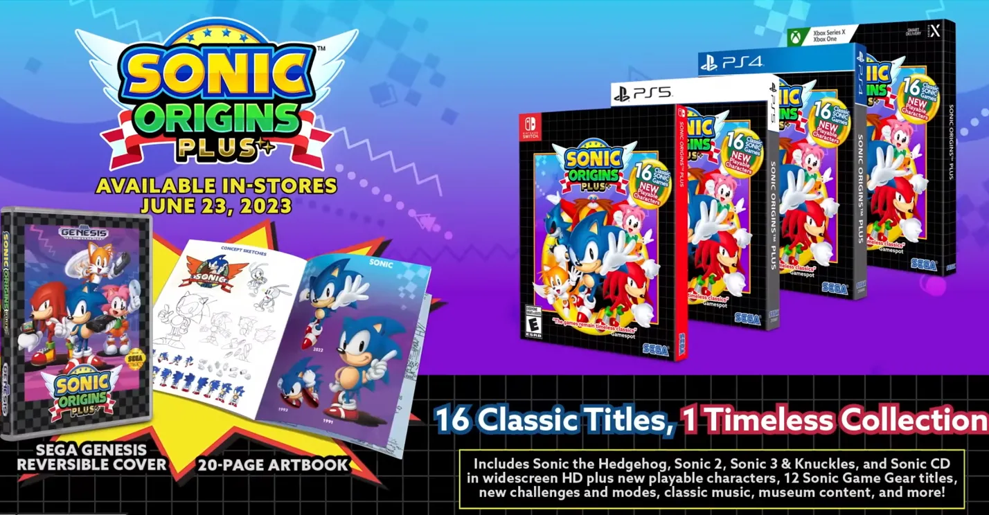 Which games are included in Sonic Origins? Release date, platforms