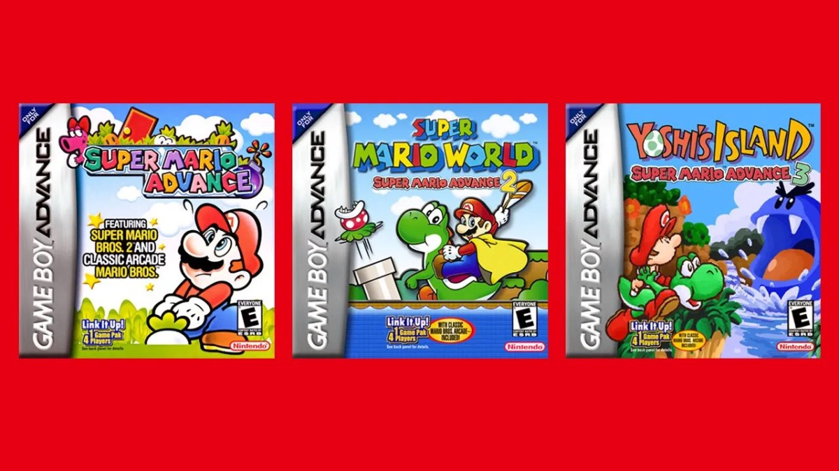 Super Mario Advance 1, 2, and 3 Hit Switch Online Next Week