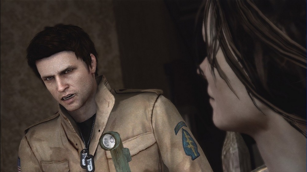 Alex in Silent Hill Homeoming, a man in a military jacket. 