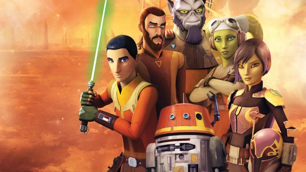 Star Wars Rebels  as part of an article about every Star Wars animated series ranked.