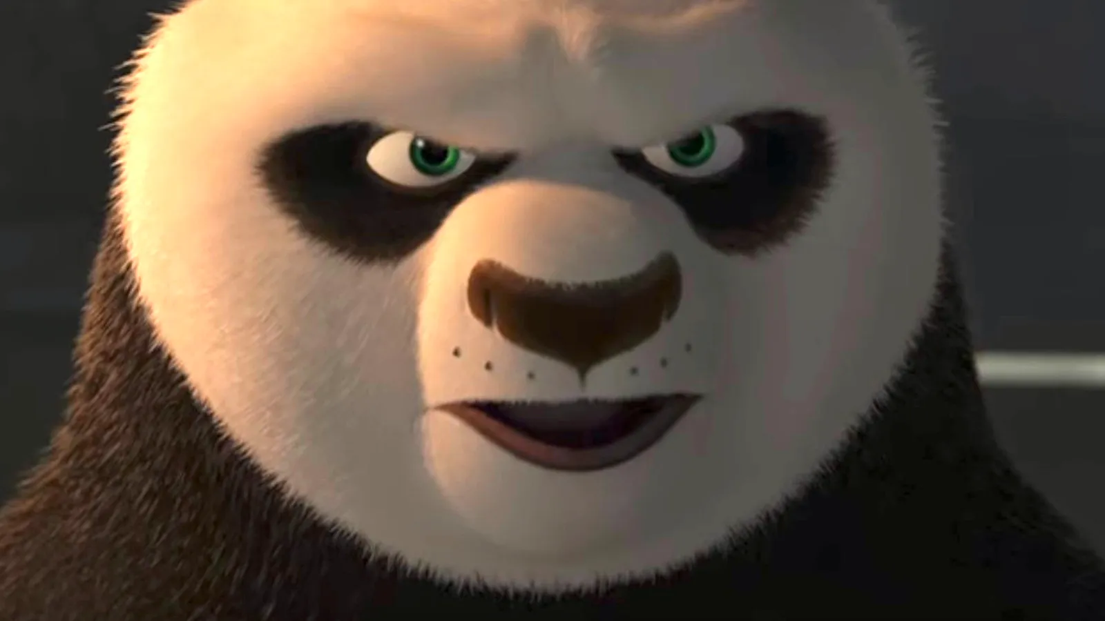Po in Kung Fu Panda. This image is part of an article about the Kung Fu Panda 4 trailer introducing Awkwafina's Zhen.