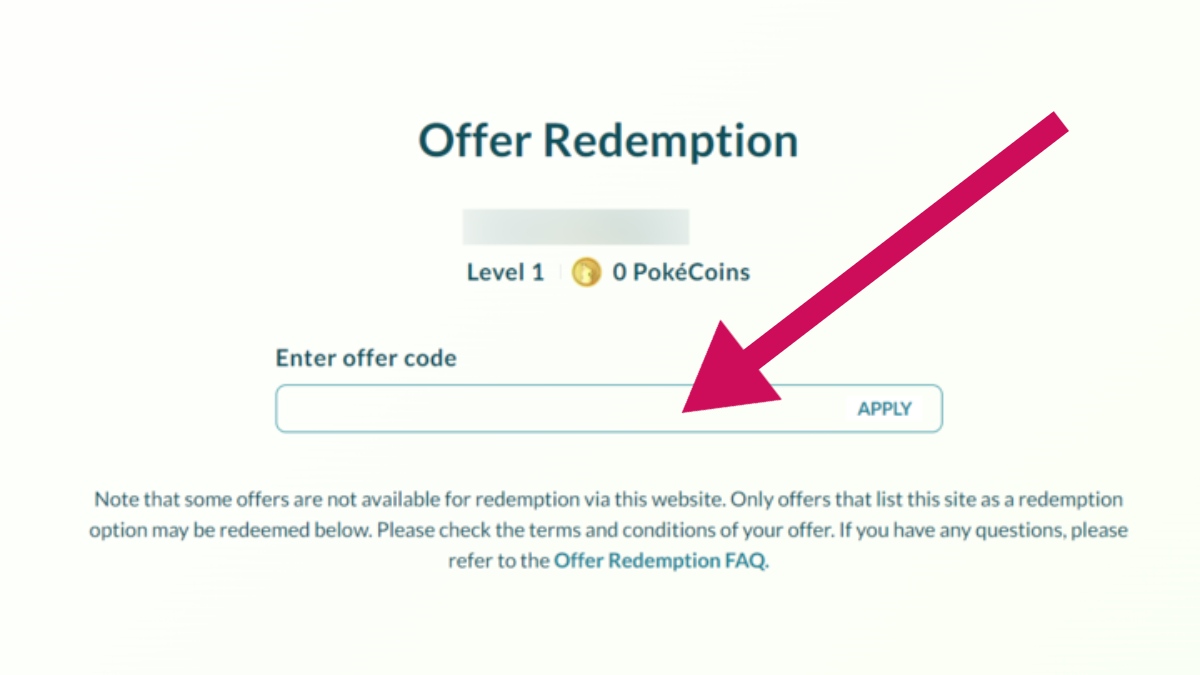 How to redeem codes in Pokemon GO