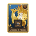 ff7 rebirth chocobo & moogle card