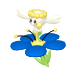 Blue Flower Flabebe