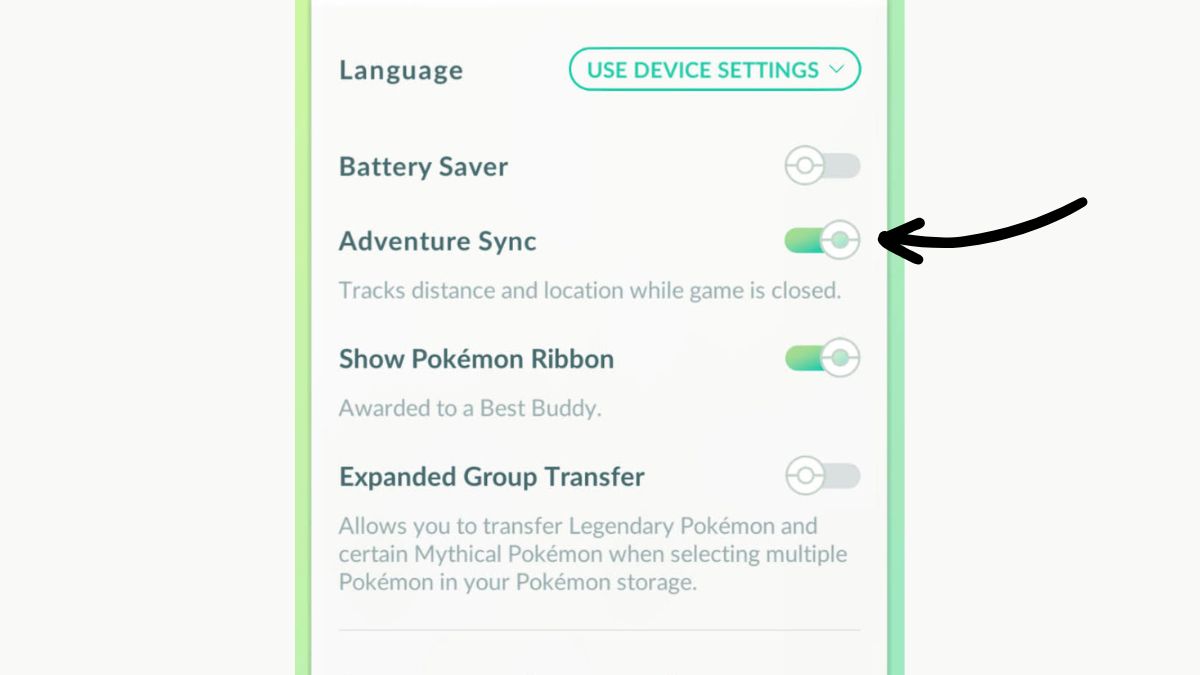 How to Use Adventure Sync in Pokemon GO