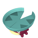 Image of a Shiny Lotad from Pokemon