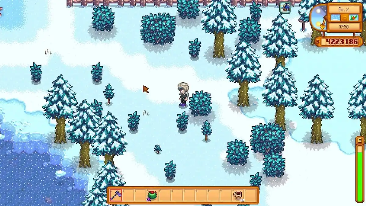 winter artifact spots in stardew valley