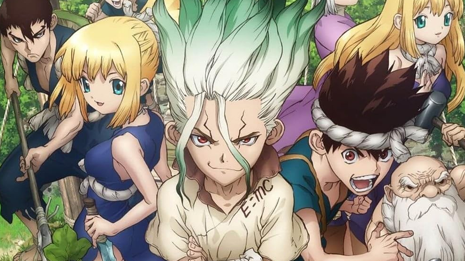 Dr Stone anime poster art