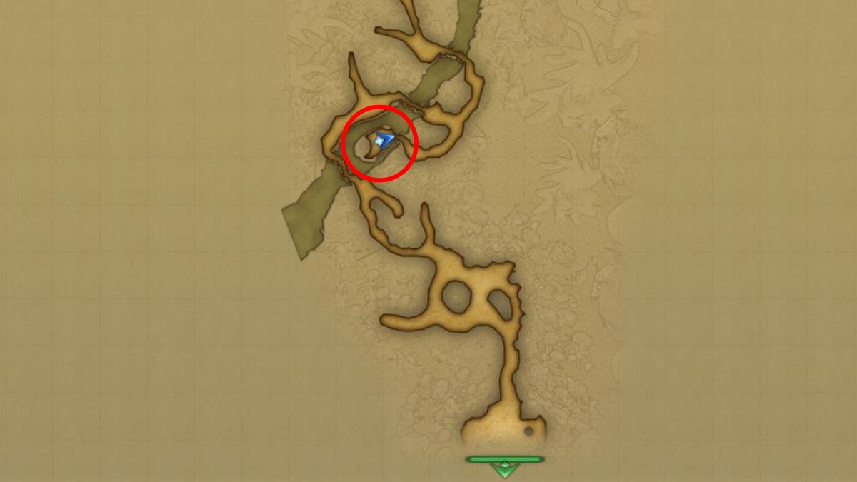 Screenshot of Gieran's map location in The Greatwood - East in Eiyuden Chronicle: Hundred Heroes.