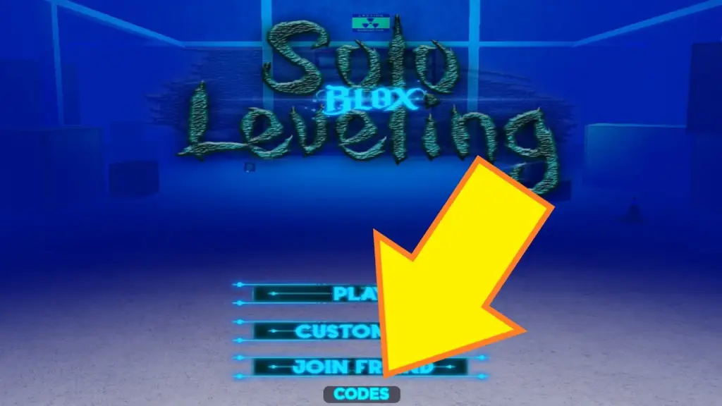 Redeeming Solo Blox Leveling codes