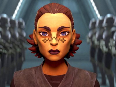 Barriss Offee in the trailer for Tales of the Empire.