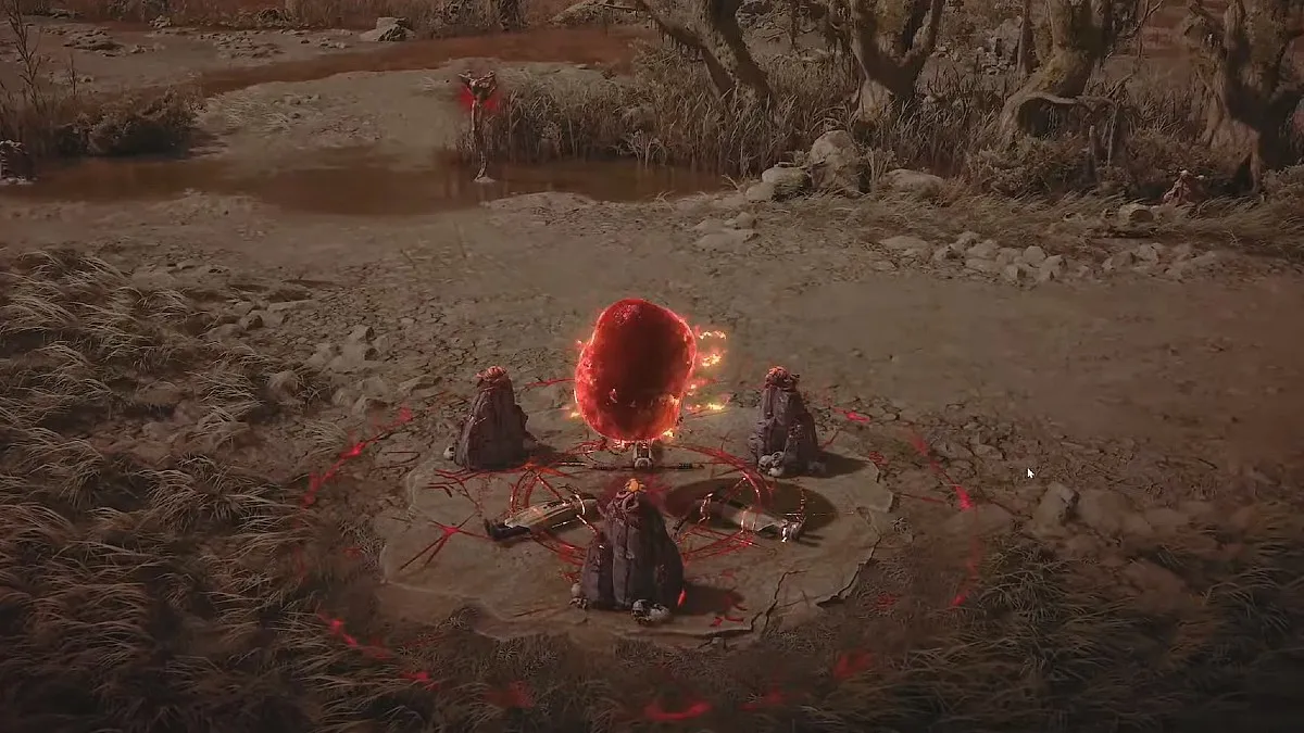Место проклятого ритуала в Diablo 4.