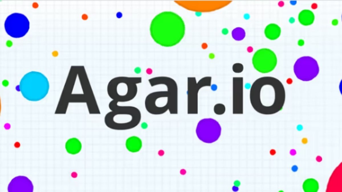 The game logo from the io game Agar.io