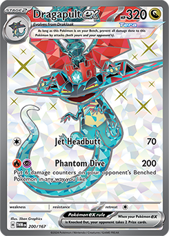 Dragapult Pokemon card from Pokemon TCG: Twilight Masquerade