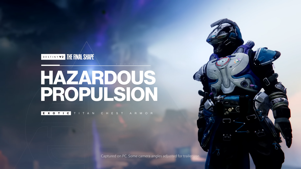 Image of Exotic Hazardous Propulsion in Destiny 2