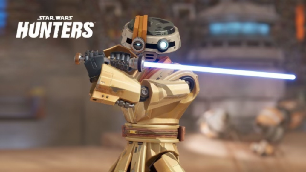 J-3DI Jedi Droid from Star Wars Hunters