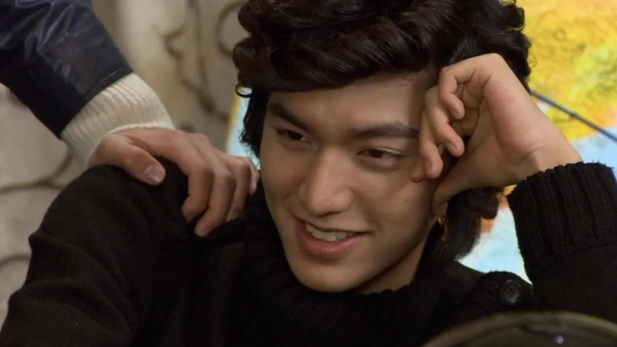 Screenshot of Lee Min Ho in the TV series Boys Over Flowers