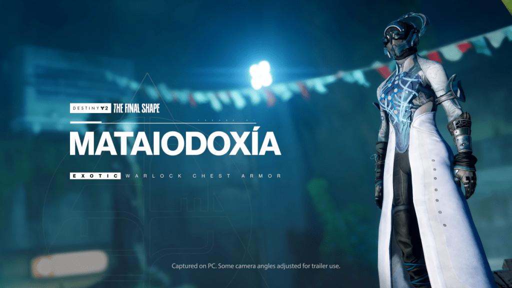 Image of Exotic Mataiodoxia in Destiny 2