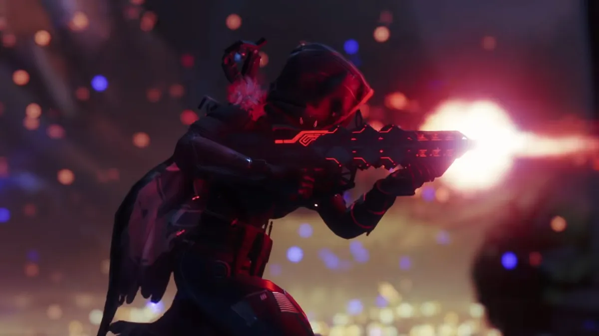 Image of a Hunter running with Outbreak Perfected in Destiny 2 