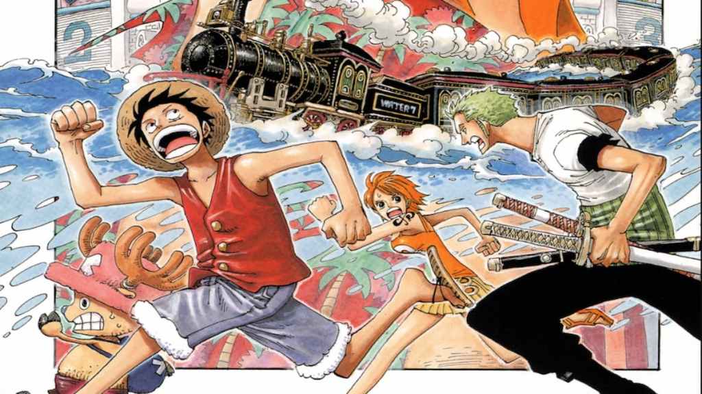 Volume cover art for the Water Seven arc of the One Piece manga