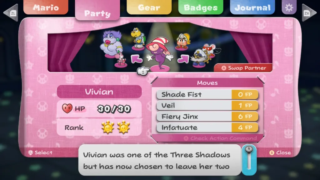 Vivian from Paper Mario: The Thousand-Year Door