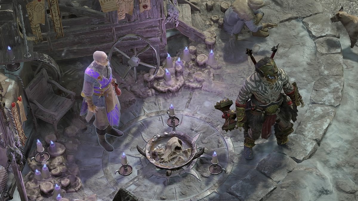 Occultist vendor in Diablo 4.