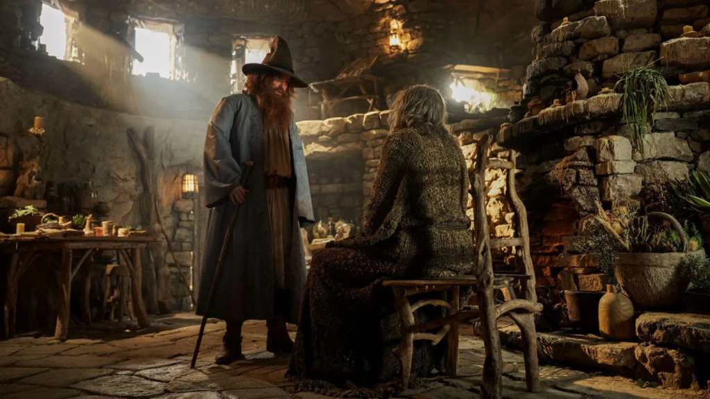 Rory Kinnear as Tom Bombadil in The Lord of the Rings: The Rings of Power Season 2