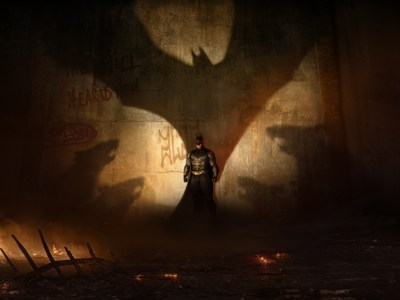 Batman in the shadow in Batman: Arkham Shadow.