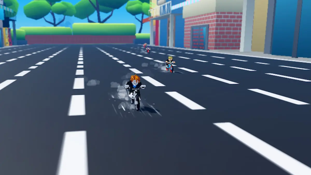 Bike Race Simulator Gameplay Screenshot