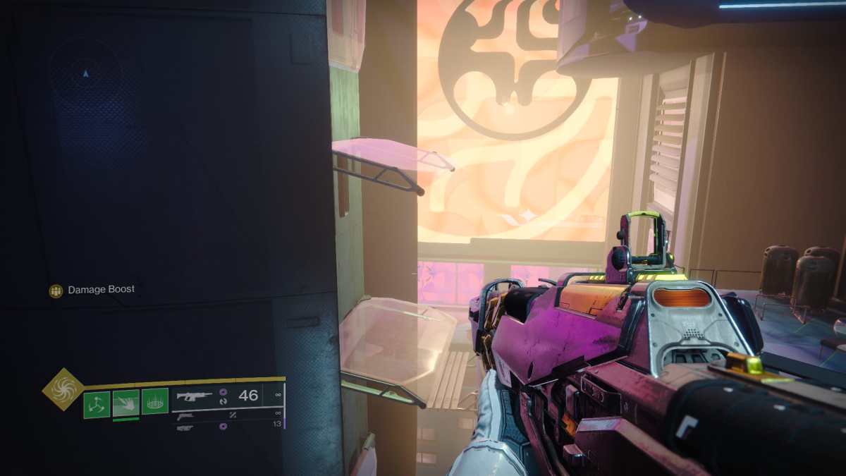 Image of the balconies you need to jump across in Esi Terminal in Destiny 2