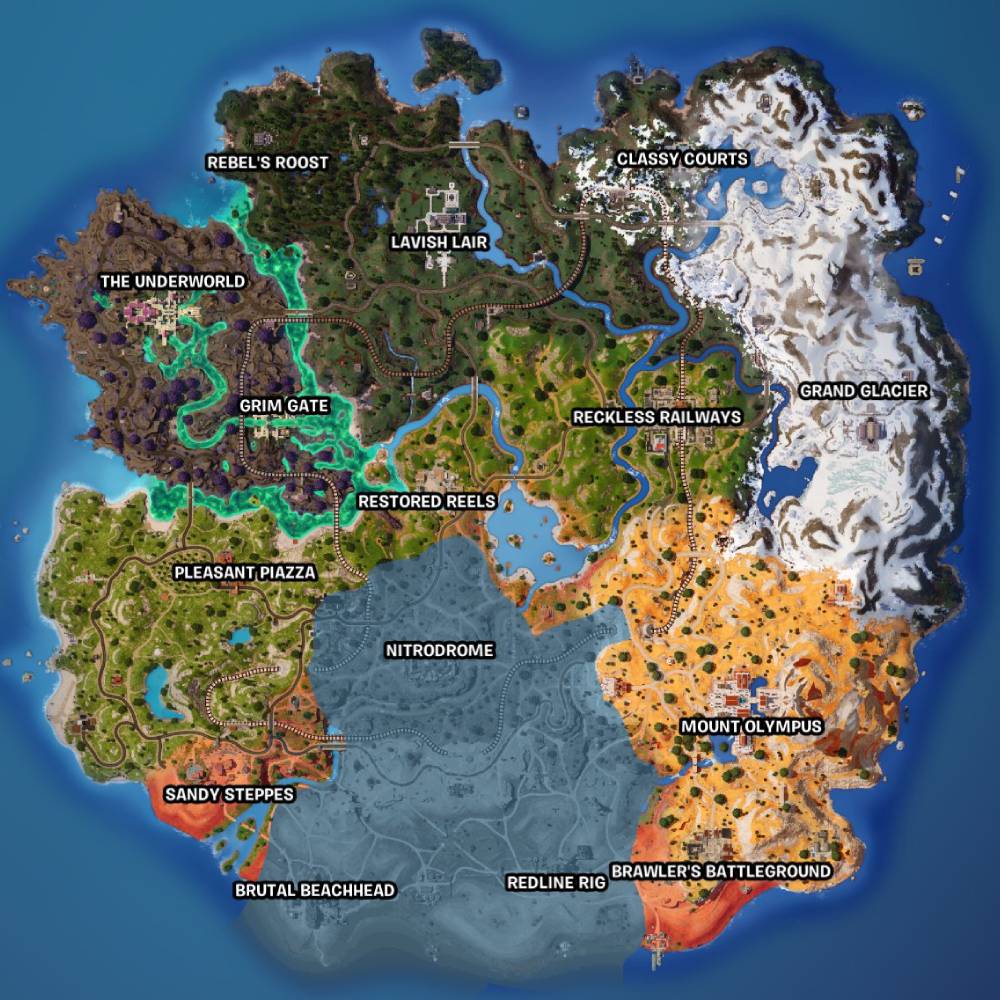 fortnite season 3 wrecked map