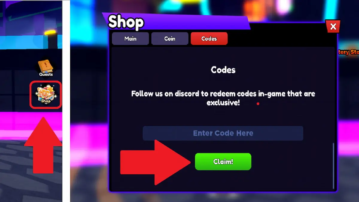 Anime Fortress How to redeem codes