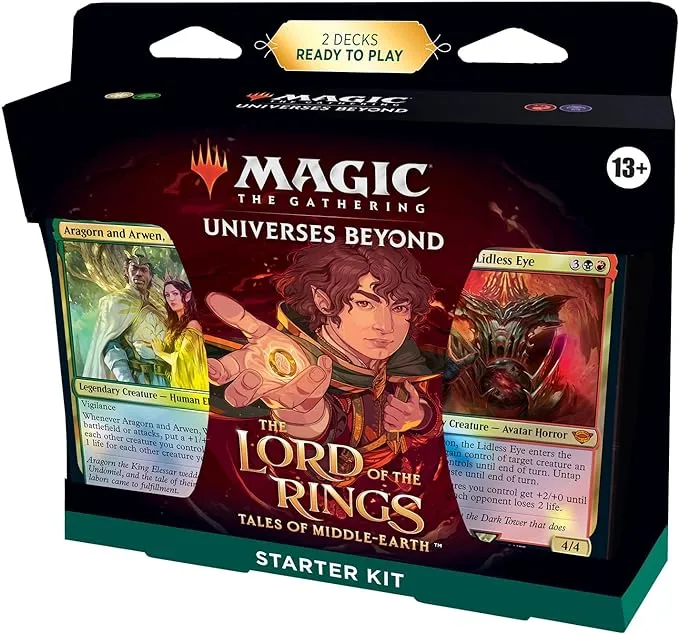 Lord of the Rings Magic set. This image is part of an article about the best amazon memorial day weekend sales for gaming.