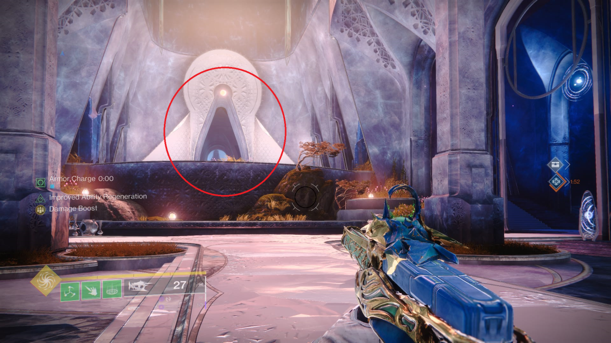 image of the entrance to harbingers seclude in destiny 2